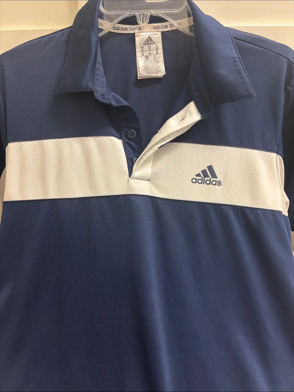 adidas polo navy